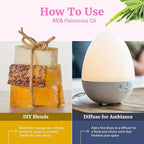 SVA Palmarosa Essential Oil – 4 Fl Oz – 100% Natural Palmarosa Oil - Image 6