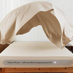 Cotton Flat Sheets Only, 600 TC 100% Cotton Flat Sheet Top Sheet Only, TwinXL - Image 9