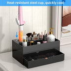 NIUBEE Hair Tool Organizer, Bathroom Countertop Blow Dryer Holder, Vanity Caddy - Image 3