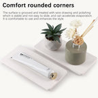 NiuYichee 2 Pcs Water Absorbing Stone Trays, Kitchen/Bathroom Sink Soap Dish - Image 3