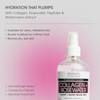 Advanced Clinicals Collagen Rosewater Face Mist Skin Care Reviving & Hydrating - Image 2