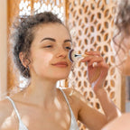Thinp 4 Pcs Facial Fan Brush, Facial Brushes Esthetician Fan Brushes - Image 5