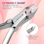 Makartt Cuticle Nipper, Full Jaw Sharp Nail Trimmer Cutter - Image 2
