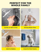 Heavy Duty Shower Filter 2 Pack, High Output Shower Water Filter - Image 9