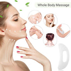 Treela 5 Pcs Gua Sha Facial Tools Set and 1 Pcs Body Gua Sha Massage Tool - Image 5