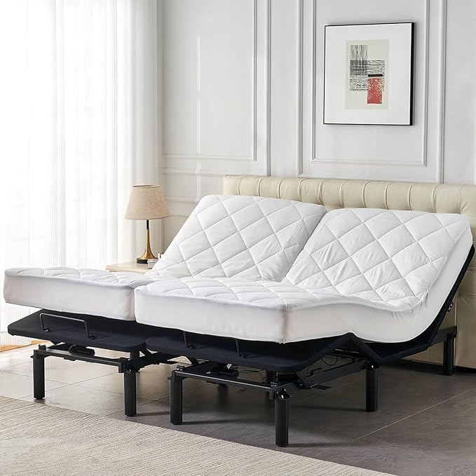 Kingnex Split California King Mattress Topper - Image 9
