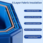 Portable Foldable Bathtub, Freestanding Bathtub No Installation, Bathroom SPA - Image 6