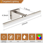 SOLFART Vanity Lights for Bathroom: 24 Inch Bathroom Lighting Fixtures Over - Image 5