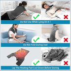 Comfytemp Heating Pad for Back Neck Shoulders, Weighted Heating Pad, Valentines - Image 5