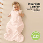 2-Pack Organic Baby Sleep Sacks, 100% Cotton - Image 2