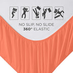 Royale Linens Fitted Sheet Full - Image 5