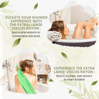 etreetowel Extra Large Size 35.4" x 11" Korean Asian Exfoliating Bath - Image 3