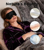 Formé & Found Silk Sleep Mask for Men & Women, 100% 6A Mulberry Silk, 16 Momme - Image 6