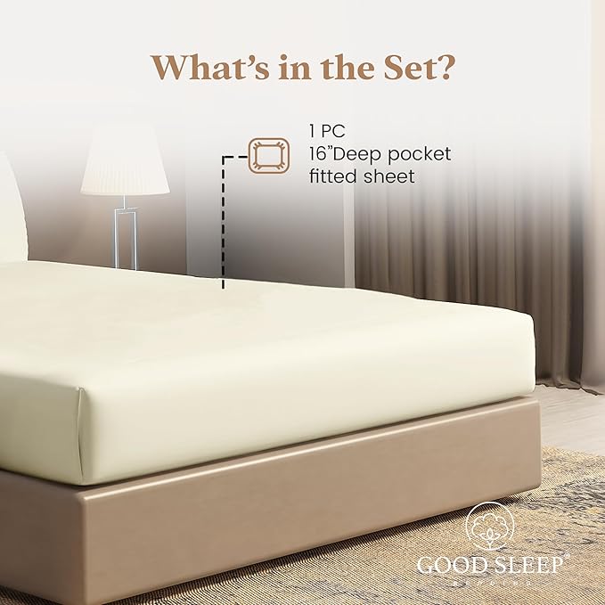 Good Sleep Bedding XL Twin Fitted Sheet - Image 2