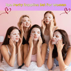 16 PCS Spa Party Supplies for Girls，Spa Party Favors Include Facial Masks - Image 6
