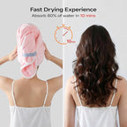 REDKISS 3 Pack Extra Large Microfiber Hair Towels - Image 5