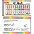 AZEN 24 Pack Lip Balm Bulk, Moisturizing Lip Balms - Image 9