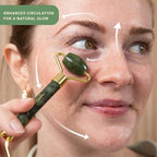 jade & timber Jade Roller & Green Sandalwood Gua Sha Set – Facial & Body - Image 7