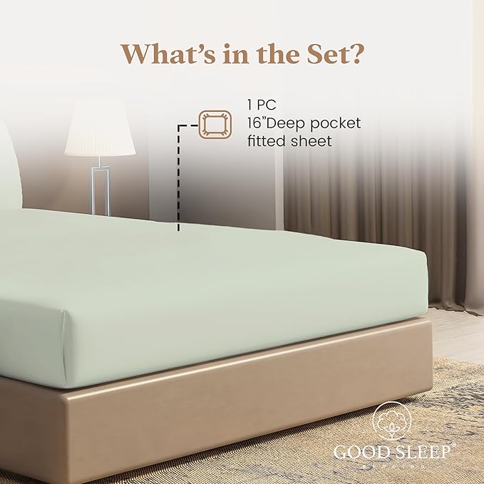 Good Sleep Bedding Queen Fitted Sheet Only - Image 2