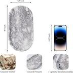 Koville Real Luxurious Marble Vanity Tray, Natural Stone Perfume Trays Jewelry - Image 4