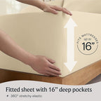 LuxClub Twin XL Sheets - Image 6