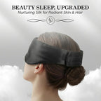 SLEEP SANCTUARY 100% Pure Mulberry Silk Sleep Mask - Image 7