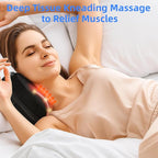 LEERCON Shiatsu Back Massager for Pain Relief Deep Tissue, - Image 3