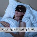 4 Pieces Sleep Eye Masks Silk Sleep Eye Cover Cute Lightweight Adjustable - Image 5