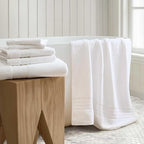 Martha Stewart - Bath Towels, Soft & Absorbent 100% Cotton Towels, Plush 700 GSM - Image 2