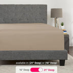 Lovely Joyful Feel Twin Deep Pocket Fitted Sheet 21' Twin Size Perfectly Fit - Image 3