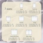 LuxClub 5 PC Sheet Set Bed Sheets Deep Pockets 16" Eco Friendly Wrinkle Free - Image 4
