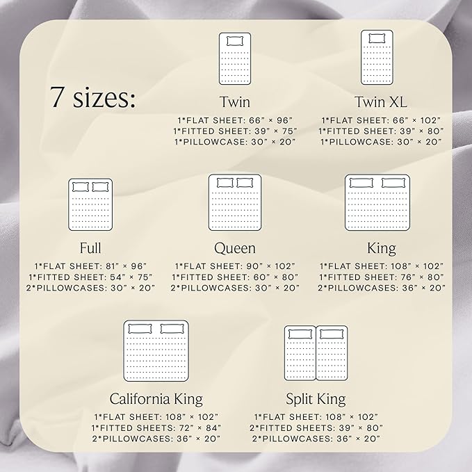 LuxClub 3 PC Twin Sheet Set, Deep Pockets Wrinkle Free Cooling Bed Sheets Hotel - Image 4