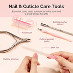 MelodySusie Cuticle Remover Kit, 60g Cuticle Remover Cream 15ML Cuticle Oil - Image 6