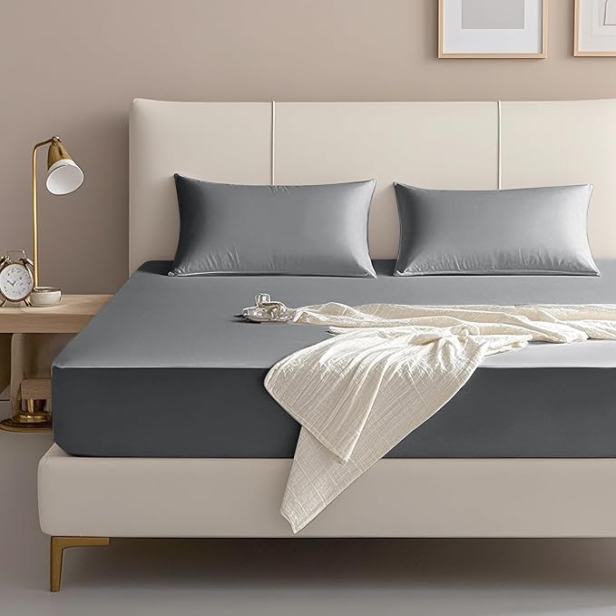 FreshCulture Queen Fitted Sheet Only – Premium Hotel-Quality Fitted Sheet - Image 2
