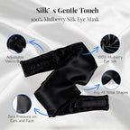 Silk Sleep Mask – 100% Mulberry Silk Eye Mask - Image 3
