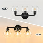VONLUCE Bathroom Light Fixtures, 3-Light Vanity Light - Image 2