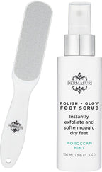 Dermasuri - Callus Remover Foot Scrub - Exfoliating Feet Spray-on Formula and by Dermasuri
