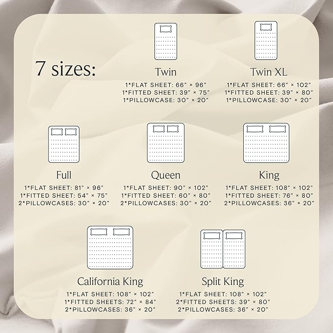 LuxClub 3 PC Twin Sheet Set, Deep Pockets Wrinkle Free Cooling Bed Sheets Hotel - Image 4