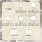 LuxClub 3 PC Twin Sheet Set, Deep Pockets Wrinkle Free Cooling Bed Sheets Hotel - Image 4