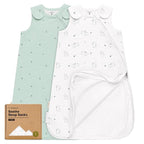 2-Pack Organic Baby Sleep Sacks, 100% Cotton by KeaBabies