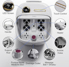 KASJ Collapsible Foot Spa with Electric Rotary and Hydro-Jet Massage, Foot Bath - Image 2