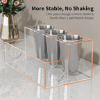 NIUBEE Hair Tool Organizer, Bathroom Countertop Blow Dryer Holder, Vanity Caddy - Image 5