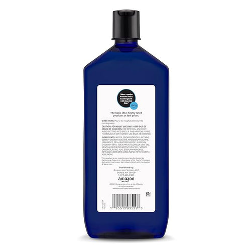 Amazon Basics Eucalyptus & Spearmint Scented Foaming Bath - Image 2