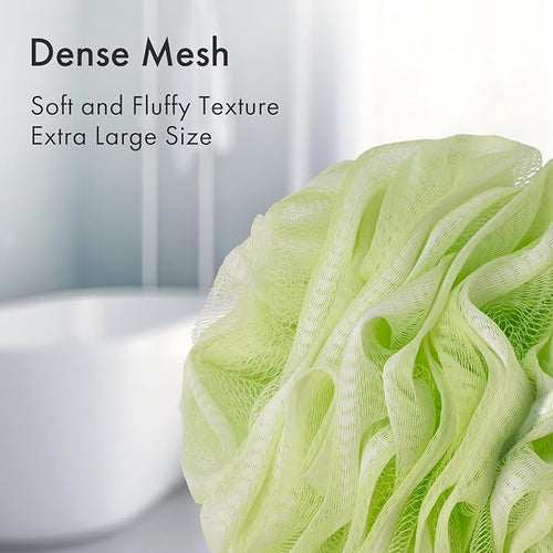 AmazerBath Bath Loofah Sponge, Shower Loofah 60g/PCS Body Scrubber Loofa - Image 2