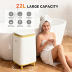 Large Towel Warmer for Bathroom, Unlimited Heating Heated Towel Warmers Bucket - Image 5