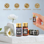 NESCCI Essential Oil Gift Set, for Diffuser, Humidifiers, Essential Oil Set for - Image 3