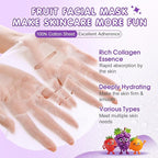 70 Pack Collagen Hydrating Face Masks Skincare - Image 2