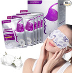 18 Packs Steam Eye Mask for Dry Eyes Self Heating Masks Cornea Care Rest by QINFENG