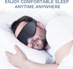FlyCoco 99% Fully Block Out Light Eye Sleep Mask, 3D Deep Contoured Eyes Cover - Image 7