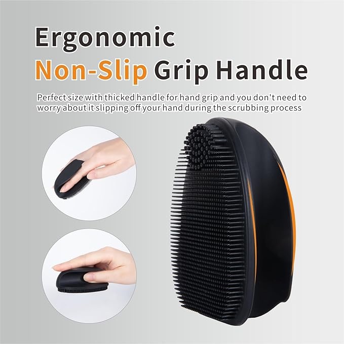 Soft Silicone Face Scrubber, Body Scrubber - Image 5
